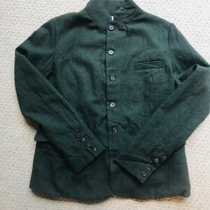 Aleksandr Manamis Green Wool Jacket NWOT